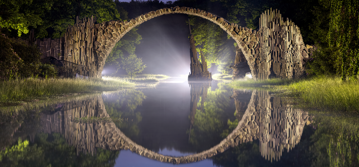 
                                                                                                                    The Rakotzbrücke - a magical structure
                                                    